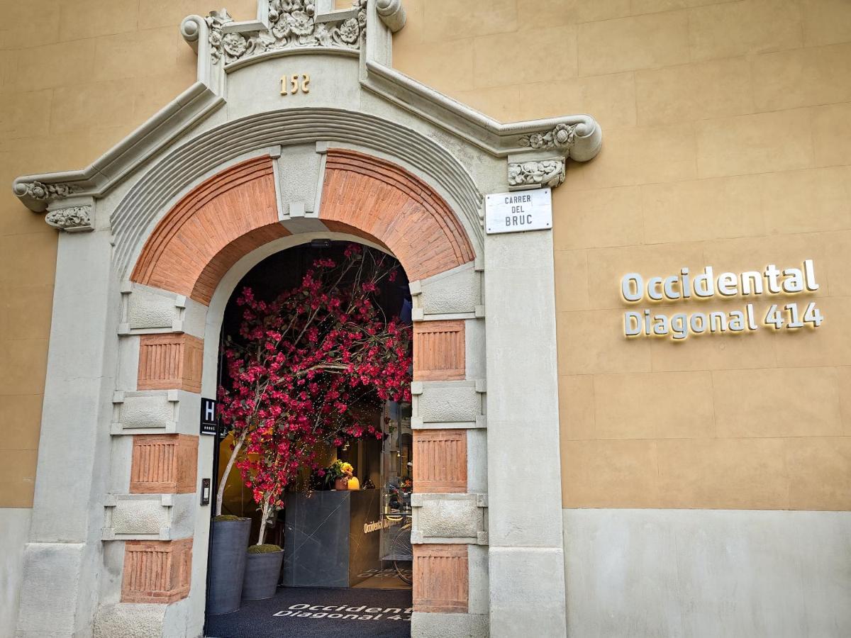 Occidental Diagonal 414 Hotel Barcelona Bagian luar foto