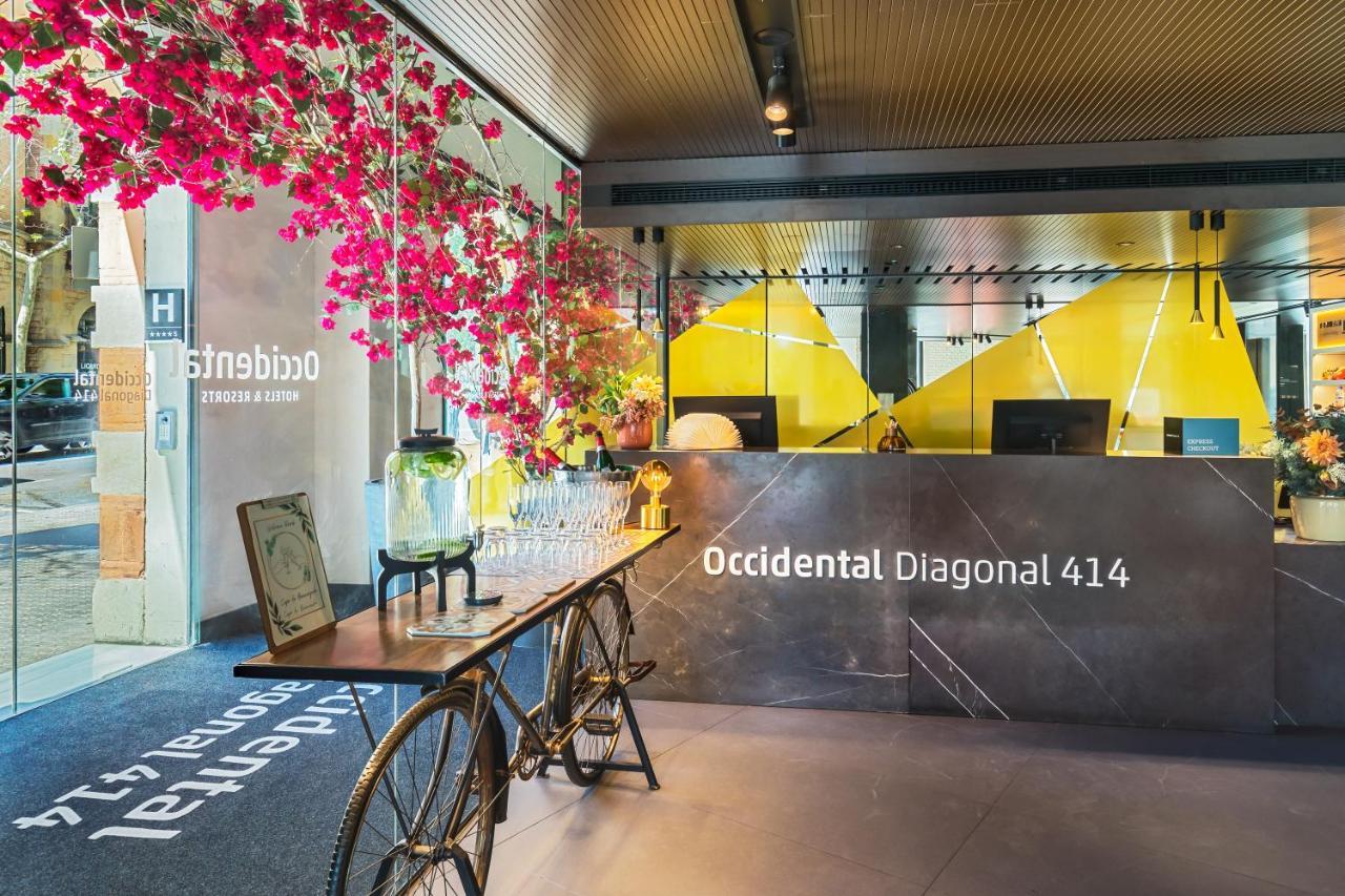 Occidental Diagonal 414 Hotel Barcelona Bagian luar foto